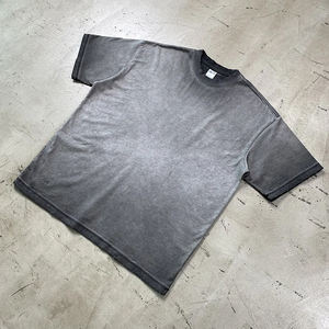 เสื้อยืดวินเทจสำหรับผู้ชายเสื้อเป็นกรดผ้าฝ้าย100% ซักได้ตามต้องการ - Product Image 5