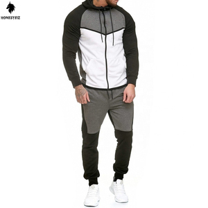 แจ็กเก็ตกันลมสวมหัวมีซิปปรับแต่งได้สำหรับผู้ชายเสื้อกันลมแบบลำลองทำจากผ้าขนสัตว์โพลีเอสเตอร์มีลวดลาย - Product Image 2