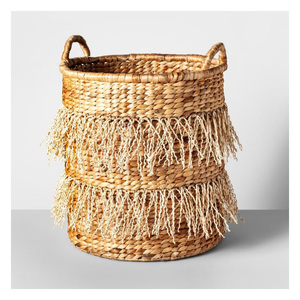 Luxury Handmade Seagrass Basket <b>Rustic</b> yet Modern Organizer for Kitchen, Dining, <b>Coffee</b> <b>Table</b> & Home Decor - Product Image 3