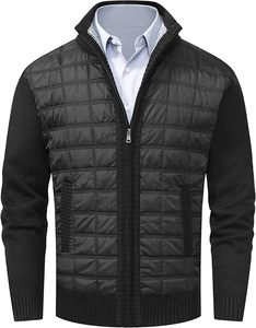 Pull en laine/cachemire à manches longues JAC22 R2224 pour homme, hiver, standard, aiguille, couleur unie, tricoté, anti-boulochage, logo avant, 320g - Product Image 6