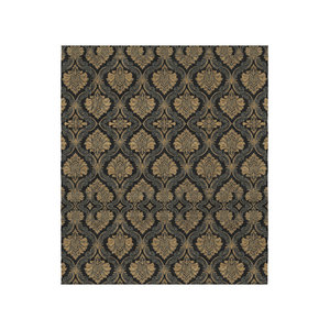 Trapunta Legacy Luxe Modern Baroque Noir, Fatta a Mano, Trapuntata in Microfibra di Poliestere, Personalizzabile, Misura Singola, per Uso Domestico e Alberghiero, Leggera - Product Image 2