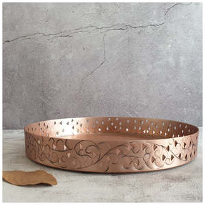 Plateau en métal de haute qualité pour les fêtes de mariage décor à la maison plateau de service beau moderne élégant à bas prix - Product Image 6