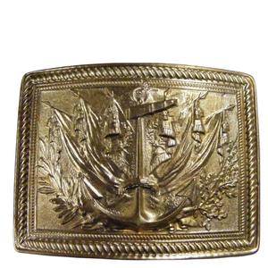 Esta es una placa de cinturón cruzada de oficina para la hebilla del regimiento King's Own. - Product Image 3