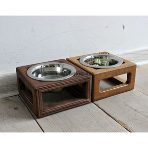 Tazón de comida para perros ecológico pulido de acero inoxidable hecho a mano de diseñador estándar clásico nuevo estilo venta superior tamaño grande moderno - Product Image 2