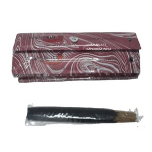 Incienso en Barra con Aroma a Violeta Auroshikha de la India, Incienso Aromático Enrollado a Mano en Paquete de Papel, para Uso en Todas las Estaciones, Venta al Por Mayor - Product Image 1