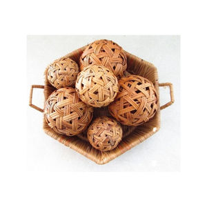 Bola de ratán colorida, decoración decorativa para fiestas, bodas, accesorios de aromaterapia, bolas de ratán en Vietnam - Product Image 1
