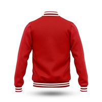 Jaket Varsity Baseball Tahan Air Custom 2025 Pria Berkualitas Tinggi Bordir Chenille Lengan Bulu Domba Rajutan Musim Dingin
