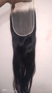 Cabello Humano Virgen Remy Indio de Lujo, Sin Procesar, de Primera Calidad, con Doble Trama a Máquina, Precio de Fábrica, Ondulado Natural, 5x5 6x6 - Product Image 2