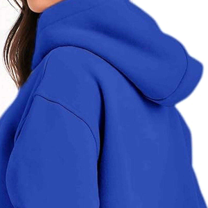 Sudadera Extra Grande para Mujer, Estilo 2026, con Mangas Largas, Logotipo Personalizado, Capucha, Ropa Urbana para Uso Casual - Product Image 4