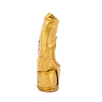 Gants de MMA imprimés or UFC Fighting Champ, vente chaude 2025, logo personnalisé, entraînement de kickboxing, demi-doigts, sport de combat, grappling