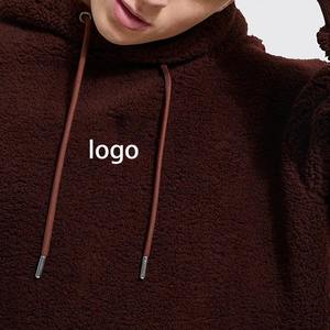 Designer New Fashion Style Custom Hoodie Ultra Soft Warm Winter <b>Sherpa</b> Hoodie <b>Men</b> Cotton <b>Fleece</b> Hoodie for <b>Men</b> - Product Image 4