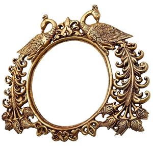 AK Brass Peacock Brass khung ảnh trong đánh bóng hoàn thành thiết kế độc đáo khung cho phòng trang trí nội thất - Product Image 2