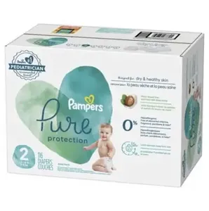 Pañales de Algodón para Bebé de Primera Calidad para una Protección Total, Talla Extra Pequeña para Recién Nacidos, Pañales con Cintas Adhesivas, Prevención de Fugas en 3D, Suaves - Product Image 4