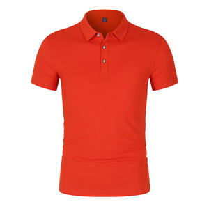 Camiseta Personalizada Uniforme de Restaurante Camisetas Polo de Algodón con Logotipo Personalizado Envío Gratis Hombres Amarillo - Product Image 2