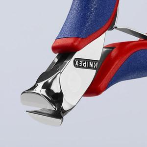 กรรไกรตัดปลายอเนกประสงค์ Knipex Electronics พร้อมด้ามจับหลายส่วน ด้ามจับขัดเงาแบบกระจก กรรไกรตัดและกรรไกรเฉือน - Product Image 1