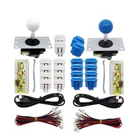 Kit Arcade DIY para 2 Jugadores Pandora's DX con Botones Pulsadores para Máquina de Juegos