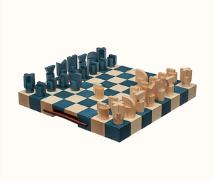 <b>Fancy</b> Quality Eco-Friendly Classical Folding Wooden <b>Chess</b> Board with Luxury <b>Chess</b> Pieces <b>Set</b> Manufacturer in India - Product Image 1