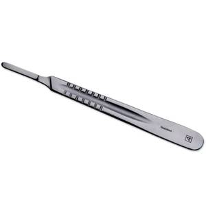 Outil manuel fiable de poignée de scalpel de qualité professionnelle n ° 4 pour le kit de chirurgie des chirurgiens avec instruments chirurgicaux - Product Image 4