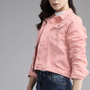 Chaquetas de Mezclilla para Mujer al Por Mayor 2026, Todos los Colores, Moda de Invierno, Casuales, Resistentes al Viento, Ecológicas, con Capucha, Estilo Urbano - Product Image 4