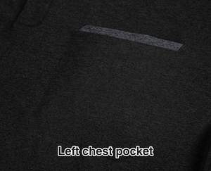 T-shirt en coton 280GSM avec logo personnalisé en vrac en vente de gros T-shirt en coton à épaules tombantes surdimensionnées 280GSM Streetwear tricoté T-shirt vierge pour unisexe - Product Image 6