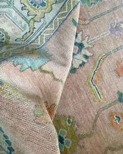 พรมพื้นที่ร่วมสมัยสำหรับห้องนั่งเล่นพรมขนสัตว์พรมทอมือในรูปแบบนามธรรมพรมสิ่งทอภายในบ้านและพรมพื้นที่ - Product Image 4