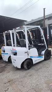 Chariot élévateur diesel d'occasion TCM 3 tonnes FD30, puissance élevée avec moteur et roulements pour mines/Construction/Ports - Product Image 5