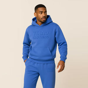 Sudadera con Capucha de Invierno Personalizada del Fabricante, 500 g/m², Gruesa, Corte Regular, para Hombre, 100% Algodón, Transpirable y Ecológica - Product Image 6