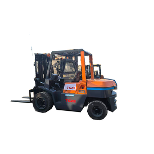 Chariot élévateur TCM d'occasion de 5 tonnes en bon état, composants principaux : boîte de vitesses, pompe, moteur, roulement, applications mines et ports - Product Image 1