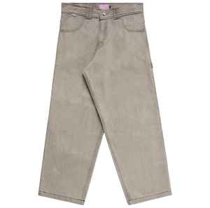 Jeans Personalizados de Lona, Cintura Alta, Bordados, Corte Recto, Ajuste Regular, Casuales - Product Image 5