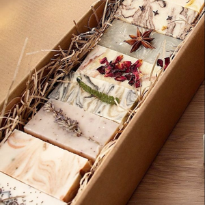 Jabón artesanal de musgo marino en barra Jabón de proceso frío de Vietnam - Product Image 5