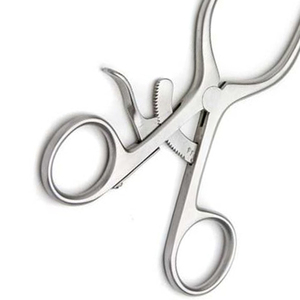 Custom Made Retractor 240 mm 9 <b>12</b> 3 x 4 Prongs Blunt Non Sterile Stainless Steel Adson Wound Surgical Retractor - Product Image 5