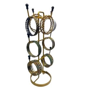 Main Jewelry Display 4-layer Metal Base 360 Degree Rotation Stand <b>Earring</b> Display Unique Jewelry Displays - Product Image 5