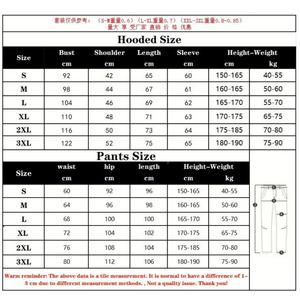 เซ็ตกางเกงกีฬามีฮู้ดสำหรับผู้ชายชุดเสื้อผ้าแนวสตรีท2025สำหรับฤดูใบไม้ร่วงและฤดูหนาวพร้อมโลโก้ตามสั่ง - Product Image 6