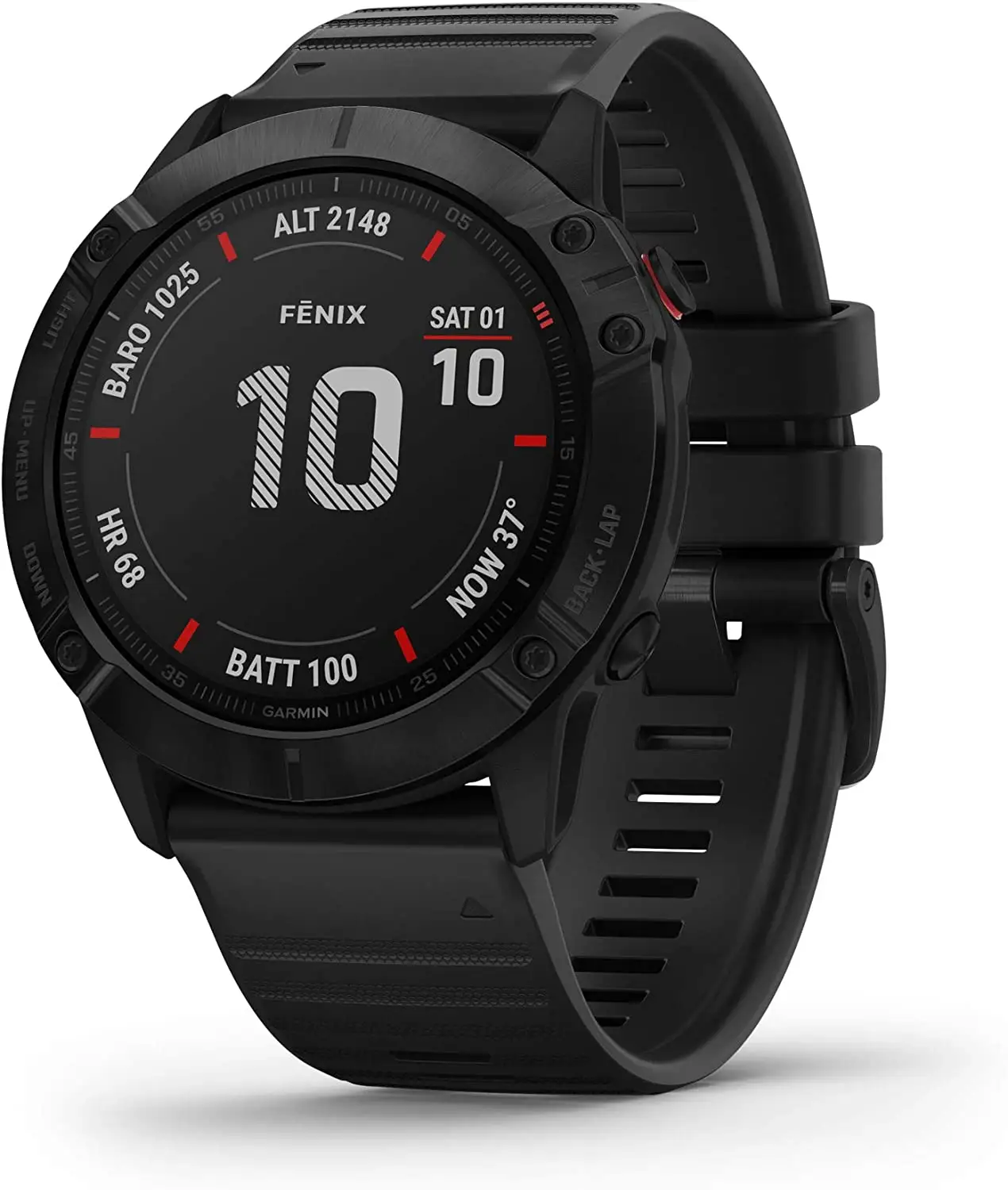 Best Quality Garmins Fenix 6X Pro, Premium Multisport GPS Watch, Features Mapping, Music, Grade-Adjusted Pace Guidance and Pulse