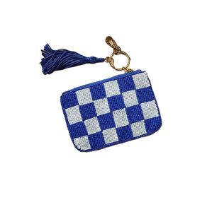 Bolso personalizado con diseño bohemio para monedas, monedero con cuentas de semillas bordadas, bolsos elegantes de moda para boutiques, bolsos de mano promocionales - Product Image 3