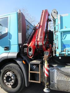 Pour Camion Tracteur 6X2 Diesel Euro 6 Transmission Manuelle Direction à Gauche Benne Basculante Grue Fassi Nouvelle Capacité 41-50t 251-350HP 6-8L - Product Image 2
