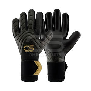 ถุงมือผู้รักษาประตูพร้อมสายรัดข้อมือคู่และถุงมือผู้รักษาประตูที่มีด้ามจับแข็งแรงตัดแบบไฮบริด - Product Image 1