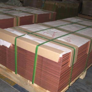 Usines de cathodes de cuivre, prix LME, vente en gros, plaques de cuivre cathodique 99,99% à vendre - Product Image 1