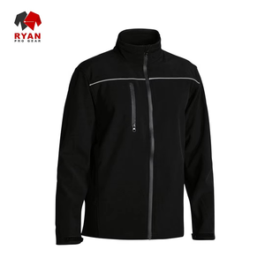 Veste d'hiver pour homme, softshell, doublée polaire, résistante à l'eau, durable, coupe-vent - Parfaite pour les activités de plein air - Product Image 1