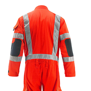 Pantalones de Trabajo de Poliéster Reflectantes, Resistentes al Fuego y de Alta Visibilidad, y Chaqueta Softshell de Dos Tonos, Uniformes de Trabajo Unisex - Product Image 6