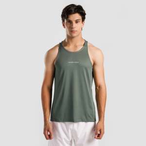 เสื้อกล้ามผู้ชาย GAI Power ทรงปกติ สีเขียว - Product Image 1