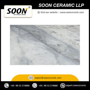 Dalle de marbre blanc Bansaware de haute qualité avec finition brillante pour revêtement de sol de comptoirs et revêtement mural intérieur en marbre - Product Image 5