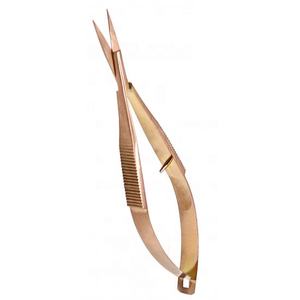 Ciseaux à ongles à ressort en acier inoxydable Instruments de beauté à prix compétitif Produit de fournitures pour ongles - Product Image 4