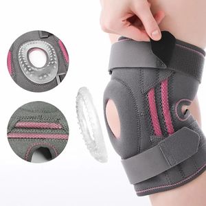 Neopreen Nylon Kniepatella Pads Kniebrace Compressie Kniemouwen Met Verstelbare Bandjes En Zijstabilisatoren - Product Image 2