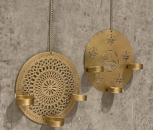 Soporte de vela de hierro Premium, candelabro de Metal elegante para sala de estar, decoración de boda, mesa de comedor - Product Image 1