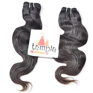 Extensions de cheveux humains vierges non traités, vague profonde vietnamienne, traitement du temple, couleur naturelle noire, vague profonde pour femmes - Product Image 1