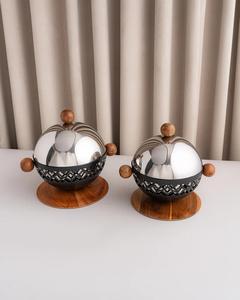 Vente en gros de chauffe-plats décoratifs classiques de qualité supérieure du Moyen-Orient chauffe-plats pour buffet casseroles chauffe-plats pour le Ramadan - Product Image 5