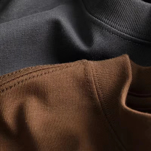 Custom Logo High Quality 280 GSM Heavy Weight <b>Box</b> Fit 100% Cotton <b>Drop</b> Shoulder Oversized Cropped Boxy T Shirts for Men - Product Image 2