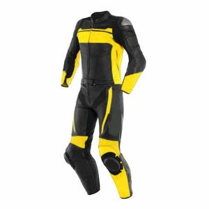 Traje de carreras de motos de cuero profesional de alta calidad OEM cómodo logotipo personalizado impreso de talla grande todas las estaciones hombres - Product Image 2