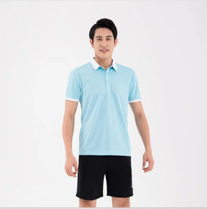 2025 nuevo diseño Casual para hombre para Polo cómodo transpirable de manga corta verano ropa de calle tela de lona OEM - Product Image 1